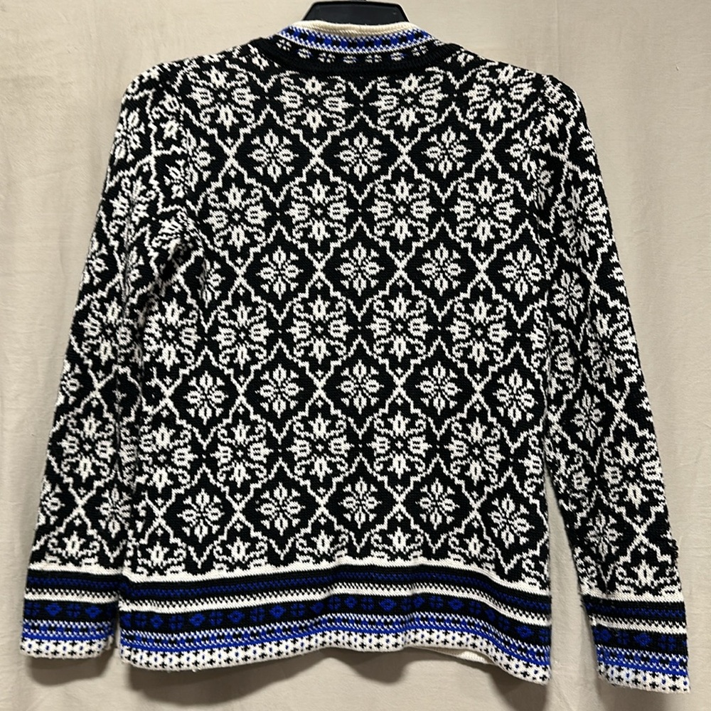 Appleseeds nordic style zip -sweater Size PS / Box 3-33 - Picture 5 of 9